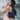 Handmade small leather crossbody bag for women – Olivia model, blue, front view